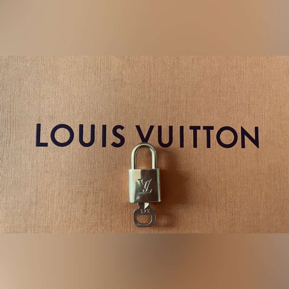 Louis Vuitton lock and key